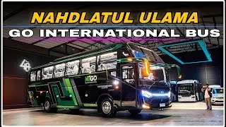 BUS NU GO INTERNASIONAL‼️Legacy SR3 Ultimate R SPEK TERTINGGI🔥Interior Mewah, Tampilan Santri Sultan