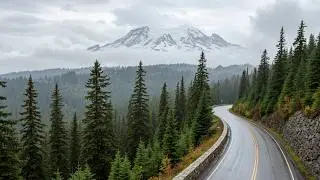 Scenic Drive Through Mount Rainier National Park | From Sunrise to Paradise