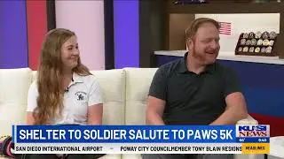 KUSI highlights Shelter to Soldier's 2nd Annual Salute to Paws 5k and Gratitude Festival for Dogs