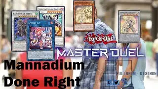Unleashing the True Power of Mannadium! Yugioh! Master Duel!