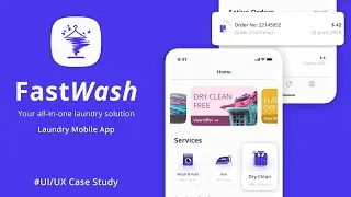 FastWash Laundry Mobile App