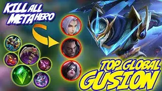 NEW META Build Gusion S18 | Best Gameplay & Build Gusion | Top Global Gusion ~ MLBB
