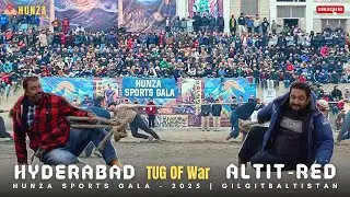 Tug of War in Hunza💪🏻 || Hunza Sports Gala 2025 || Hyderabad Vs Altit🔥 || Theguyfromhunza #tugofwar