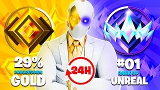 GOLD &agrave; UNREAL en SOLO RANKED (SPEEDRUN FORTNITE WORLD RECORD!)🔥