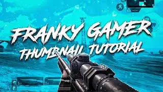 Make Thumbnail Like Franky Gamer 787 | franky gamer 787 | Make Pubg Montage Thumbnail