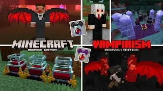 Vampire Craft ADDON para MINECRAFT PE 1.21 BEDROCK - Mod Vampire craft MCPE 1.21 Bedrock #curdy008