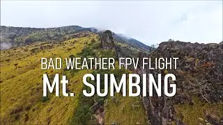 PENERBANGAN TERSULIT KE GUNUNG SUMBING!!! AWAN DAN ANGIN KENCANG MENGHADANG.