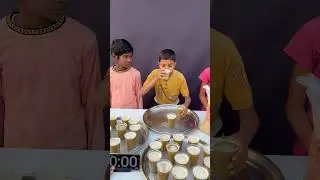 3 गिलास sugarcane juice challenge 😱 | winner prize 200 Cash+ gift 🎁 | Kids Compilation #challenge