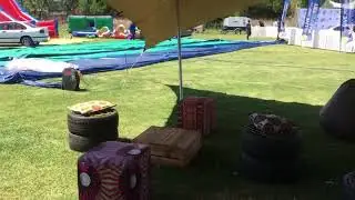 Ottoman/ Tyre / Bean Bag Setup