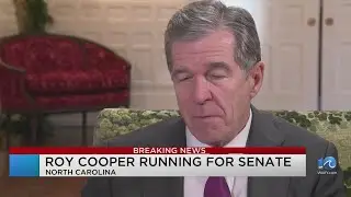 Former Democratic North Carolina Gov. Roy Cooper will run for Senate in 2026
