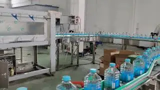 Automatic high speed rotary type hot glue melt labeling machine for water bottle
