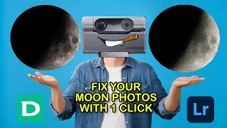 Fix Your Moon Photos with 1 Click | Lightroom Mobile Smart Telescope Preset