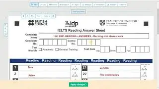 11SEP2021 || IELTS READING&LISTENING || ANSWERS || #Morning slot