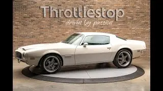 1971 Pontiac Firebird Restomod Startup and Showcase