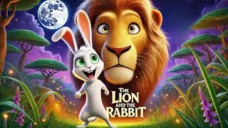 The Lion and the Rabbit Moral Story for Kids in English | Bedtime Stories for Kids & Toddlers