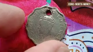 Rare Error Coin British India 1939 1 Anna King George VI Review
