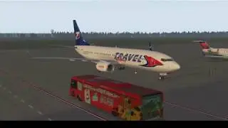 X PLANE 11 - 737 ZIBO MOD, PEŁNY LOT: EPKT-LOWI, RNAV RNP Z 08 poradnik