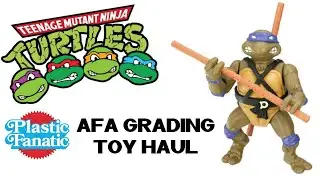 Vintage Teenage Mutant Ninja Turtle AFA Grading Haul!
