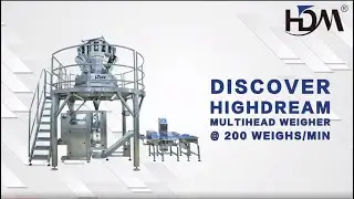 High Speed Weighing and Packing System for Candy