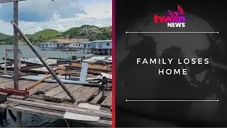 Family loses home
