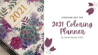 A Look at the 2021 Coloring Planner | Adult Coloring Review
