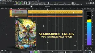 Shamanix Tales - Psytrance Midi Pack + Sylenth1 Presets (Preview)