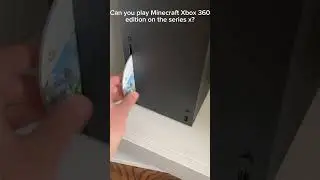 Can you play Minecraft Xbox 360 edition on the series x? #subscribe #viral #minecraft