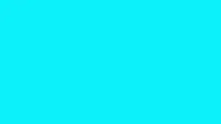 Electric Cyan Screen for 4 Hours