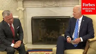 Biden Participates in a Bilateral Meeting with King Abdullah II and the Crown Prince