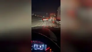 Icy highway leads to overnight standstill on US 75