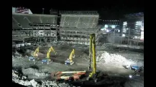 Gramercy Group Drops Giants Stadium Upper Deck in End Zone
