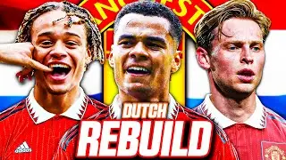 the MANCHESTER UNITED DUTCH ONLY REBUILD!! FIFA 23 Career Mode