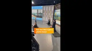Nat and Shirvo Get a Pilates Lesson