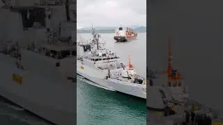 INDIAN NAVAL SHIP KADMATT ARRIVES IN SUVA, FIJI