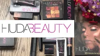 Полное лицо с использованием только продукции Huda Beauty