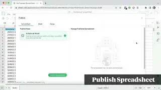 Zoho Sheets &bull; How to share a spreadsheet