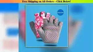 Spring and Summer Breathable Children's Half Finger Cycling Gloves Outdoor Sports Anti Slip and