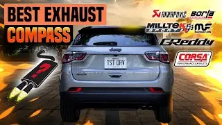 Jeep Compass Exhaust Sound 🔥 Modified,Review,Upgrade,Custom,Magnaflow,Borla,Compilation,Mods +