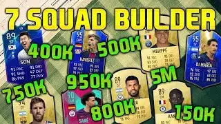 FIFA 19 SQUAD BUILDER 150K 400K 500K 750K 800K 950K 5M SQUAD BUILDER  FUT CHAMPIONS FIFA 19