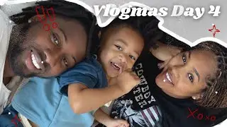 День 4 Vlogmas 🎄 Наш последний вечер втроем в компании | Шопинг + ужин