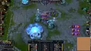 Zed vs Tryndamere under nexus tower