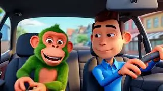 Banana Commute Chaos 🚌🍌 | Monkey Powers the Bus Too Much!