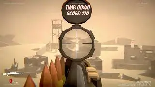 Tetembakan V2 | Game Virtual Reality FPS Unity dengan Multi Scene, Portal & ESP8266 Gyro