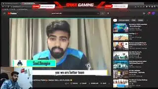 Snax Reaction On STE & Soul Trash Talk On PMWI #bgmi #pubgm #snax #ste #soul #xo  #pmwi #trashtalks