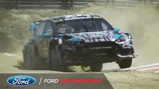 Ford Focus RS RX in Action: 40 Seconds from Portugal | FIA World Rallycross | Ford Performance