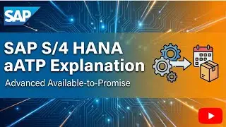 SAP S/4HANA aATP (Advanced ATP) &ndash; Part 1 | End-to-End Demo | SD aATP Tutorial