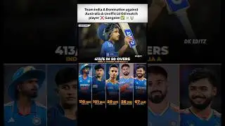 New Generation Big Show☠️🔥#cricketshorts #odimatch #indvsaus #odimatch #trending #shreyasiyer