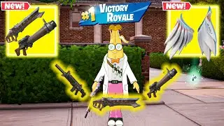 BLITZ ROYALE NEW! MODE | PEELFESSOR FRINK SKIN | Fortnite Gameplay ( UPSIDE DOWN )
