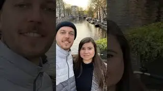 Amsterdam 🇳🇱🌷 #travel #vlog #morarfora #couple #intercambio