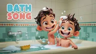 Bath Time Adventure! | Sing Along Bath Song for Toddlers